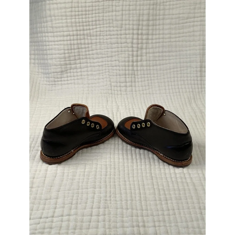 Vintage Little Shavers Foot Traits Toddler Shoes Size 6 Leather Made USA